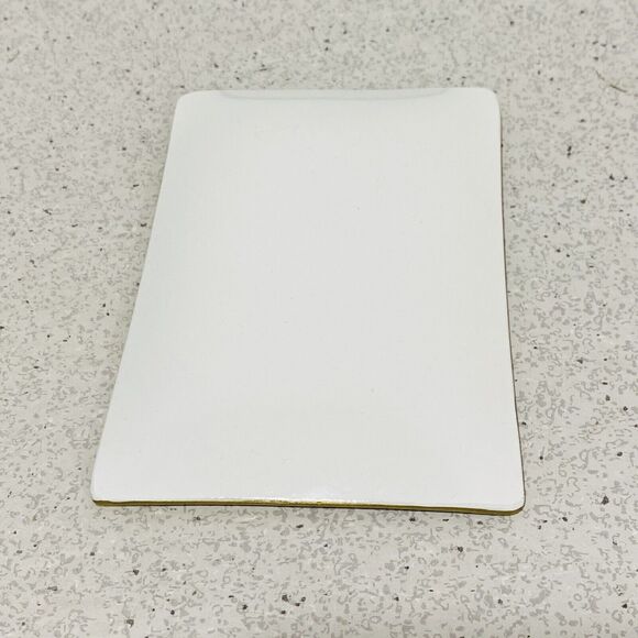 Asti Glass Pin Vanity Ring Dish Small Tray Edwardian Victorian Woman Portrait - Picture 6 of 6